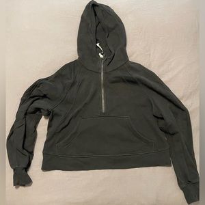 Scuba Oversized Half-Zip Hoodie